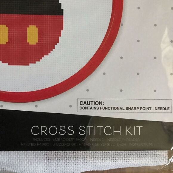 Innovative Design cross stitch kit Disney Mickey Mouse craft kit New - Picture 3 of 3